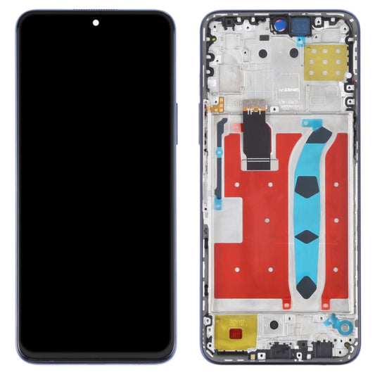 Original LCD Screen for Honor X8 Digitizer Full Assembly with Frame(Blue) - LCD Screen by buy2fix | Online Shopping UK | buy2fix