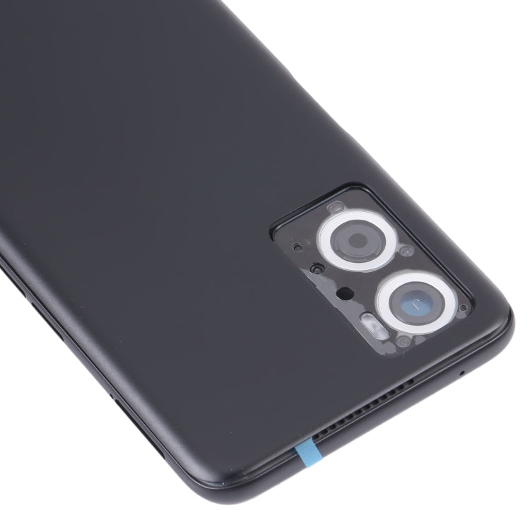 For OPPO A36/A76 Battery Back Cover with Middle Frame (Black) - Back Cover by buy2fix | Online Shopping UK | buy2fix