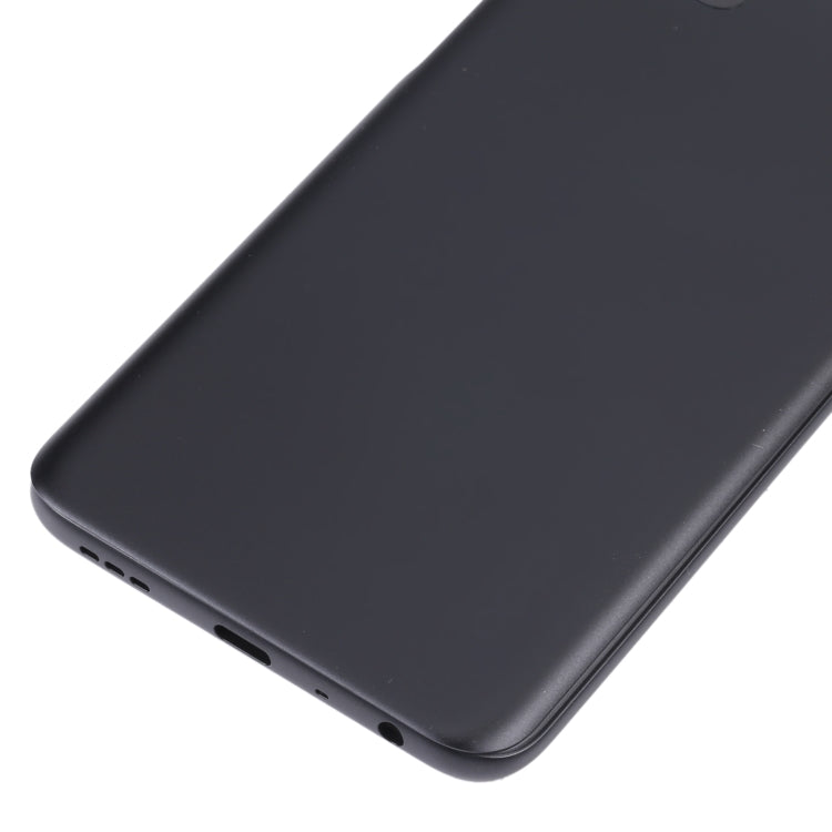 For OPPO A36/A76 Battery Back Cover with Middle Frame (Black) - Back Cover by buy2fix | Online Shopping UK | buy2fix