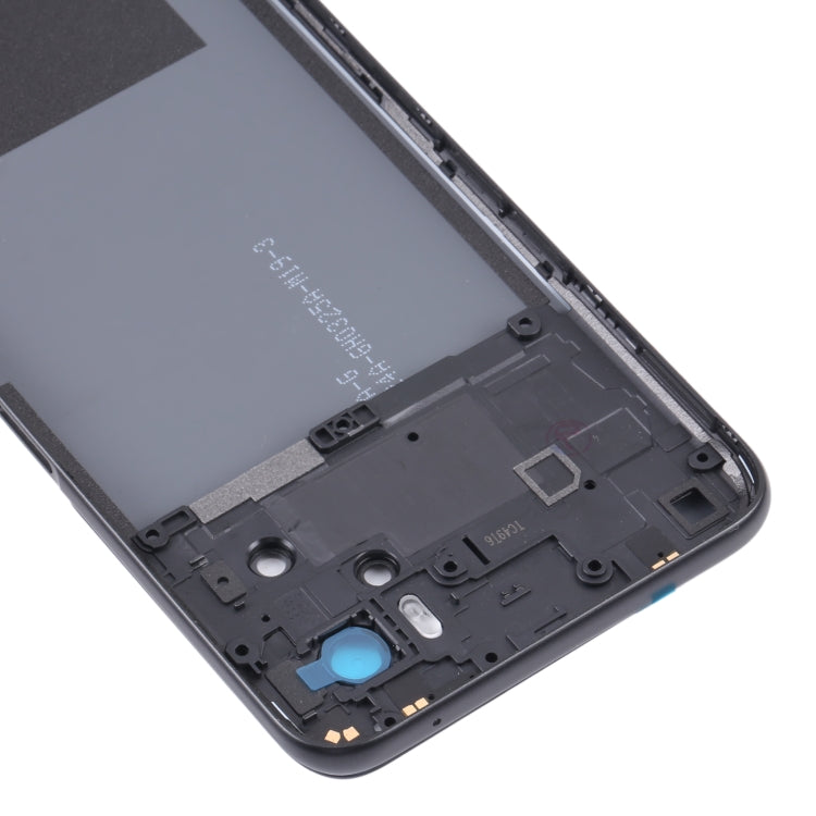 For OPPO A36/A76 Battery Back Cover with Middle Frame (Black) - Back Cover by buy2fix | Online Shopping UK | buy2fix