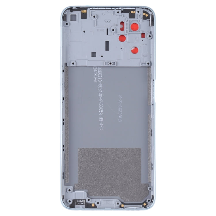 For OPPO A36/A76 Battery Back Cover with Middle Frame (Blue) - Back Cover by buy2fix | Online Shopping UK | buy2fix
