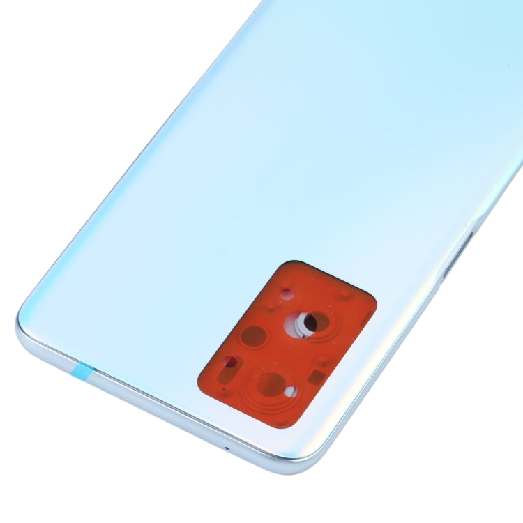 For OPPO A36/A76 Battery Back Cover with Middle Frame (Blue) - Back Cover by buy2fix | Online Shopping UK | buy2fix