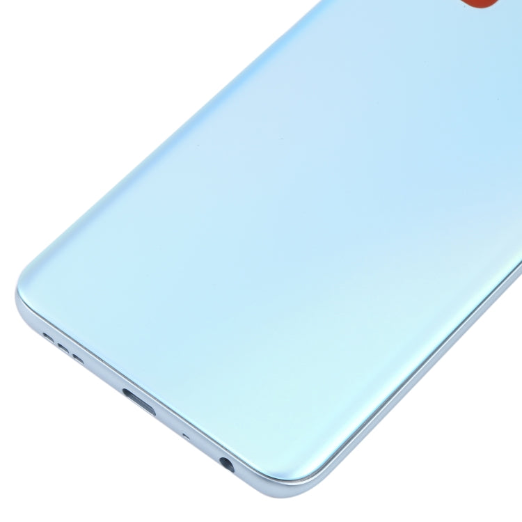 For OPPO A36/A76 Battery Back Cover with Middle Frame (Blue) - Back Cover by buy2fix | Online Shopping UK | buy2fix