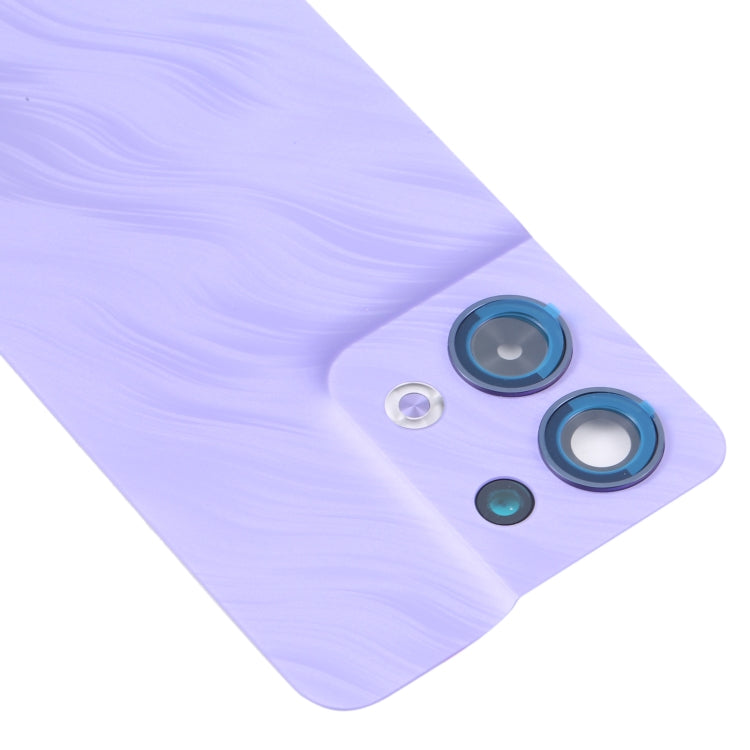 For OPPO Reno8 Original Battery Back Cover with Camera Lens Cover(Purple) - Back Cover by buy2fix | Online Shopping UK | buy2fix
