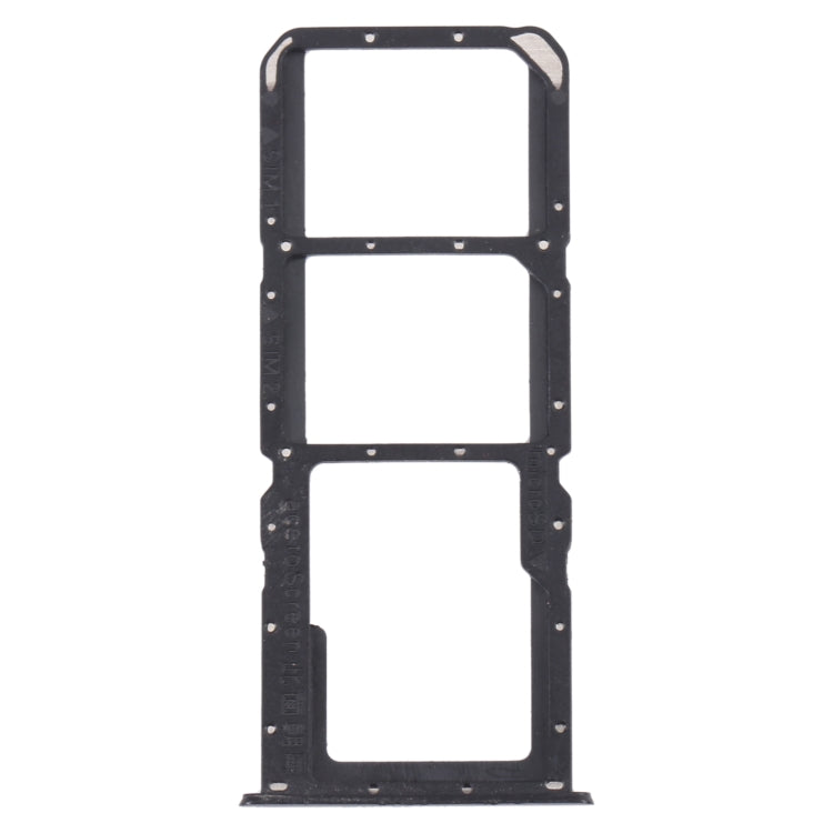 For OPPO A56 5G SIM Card Tray + SIM Card Tray + Micro SD Card Tray (Black) - Card Tray by buy2fix | Online Shopping UK | buy2fix