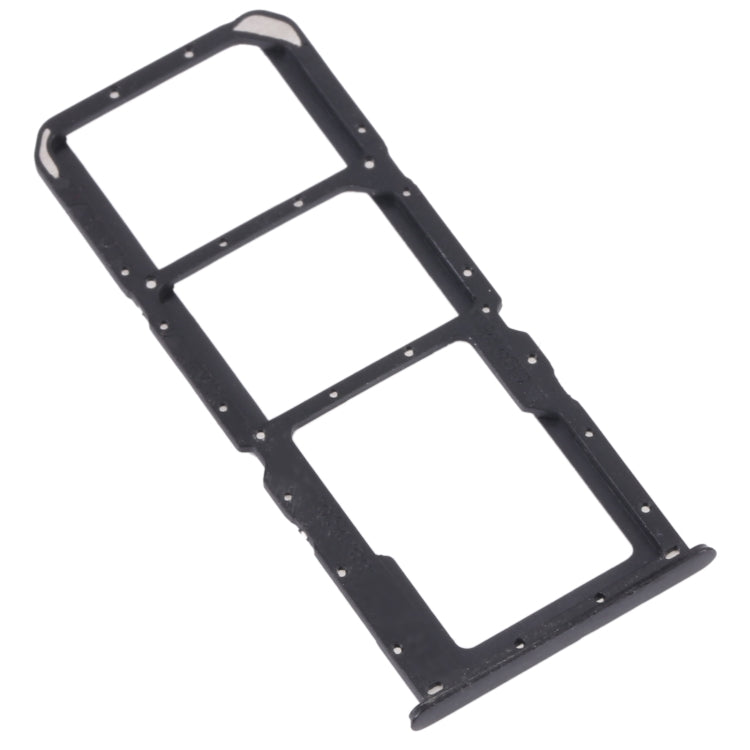 For OPPO A56 5G SIM Card Tray + SIM Card Tray + Micro SD Card Tray (Black) - Card Tray by buy2fix | Online Shopping UK | buy2fix
