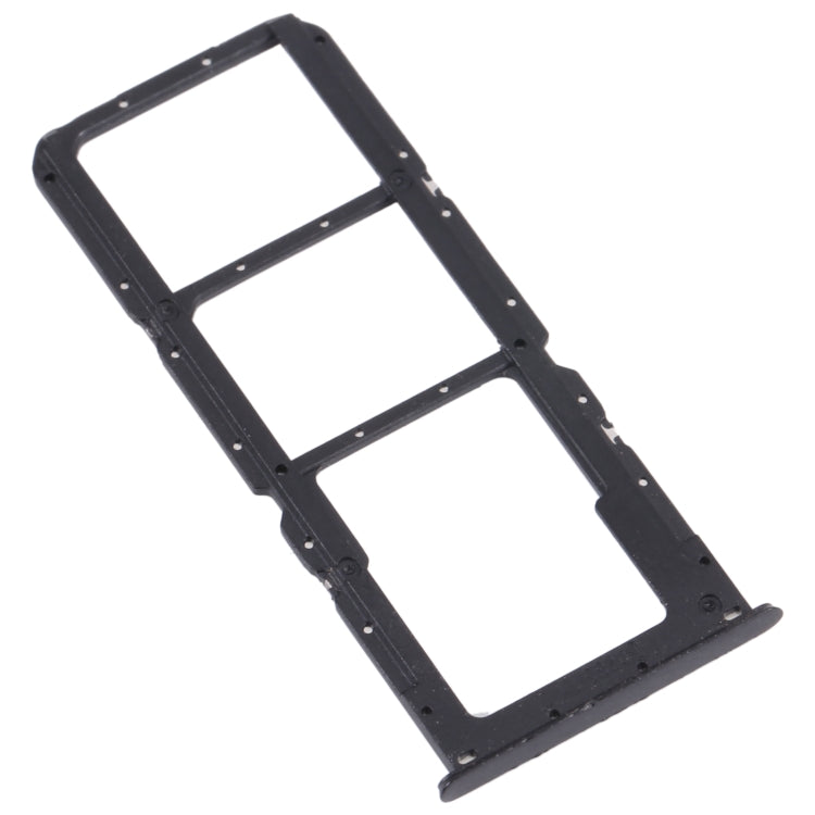 For OPPO A56 5G SIM Card Tray + SIM Card Tray + Micro SD Card Tray (Black) - Card Tray by buy2fix | Online Shopping UK | buy2fix