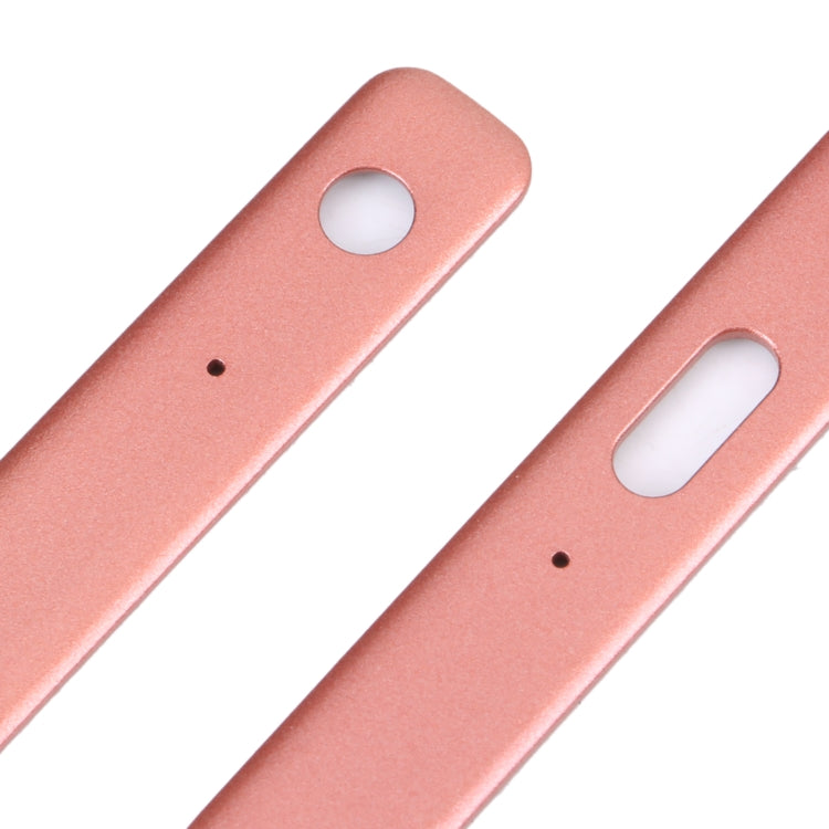 1 Pair Side Part Sidebar For Sony Xperia XZ1 Compact (Orange) - Frame Bezel Plate by buy2fix | Online Shopping UK | buy2fix