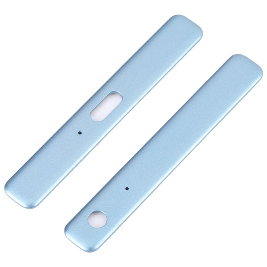 1 Pair Side Part Sidebar For Sony Xperia XZ1 Compact (Blue) - Frame Bezel Plate by buy2fix | Online Shopping UK | buy2fix