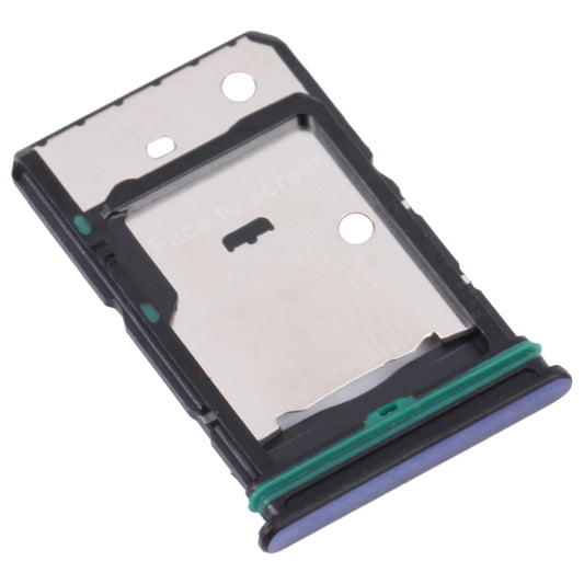 For OnePlus Nord CE 2 5G SIM Card Tray + SIM Card Tray + Micro SD Card Tray (Blue) - Card Tray by buy2fix | Online Shopping UK | buy2fix