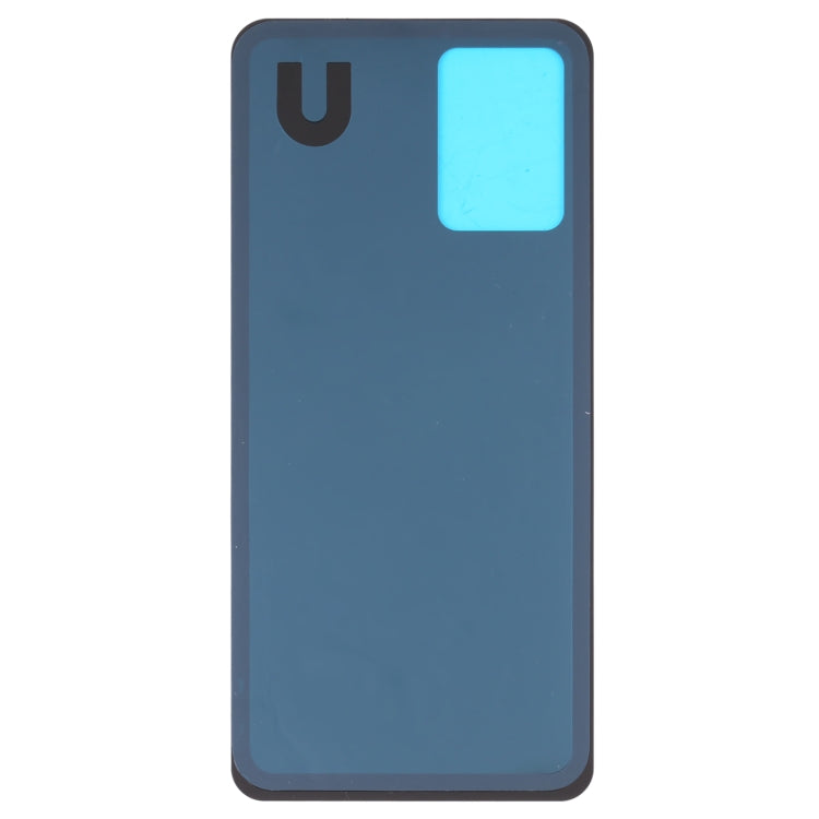 Glass Battery Back Cover for Xiaomi Redmi K40s(Black) - Back Cover by buy2fix | Online Shopping UK | buy2fix
