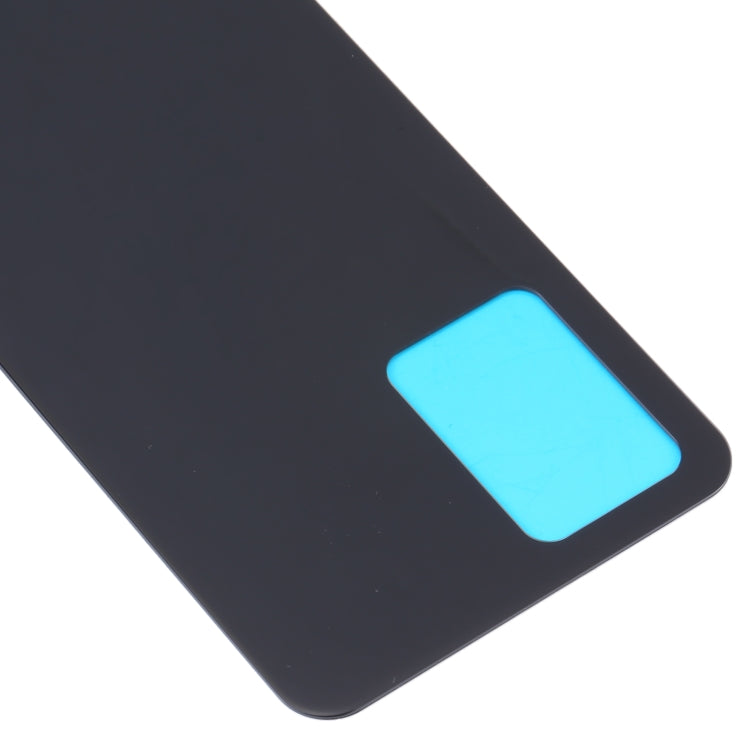 Glass Battery Back Cover for Xiaomi Redmi K40s(Black) - Back Cover by buy2fix | Online Shopping UK | buy2fix