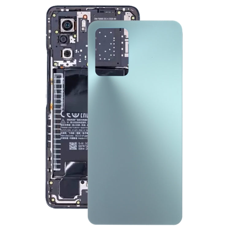 Glass Battery Back Cover for Xiaomi Redmi K40s(Green) - Back Cover by buy2fix | Online Shopping UK | buy2fix