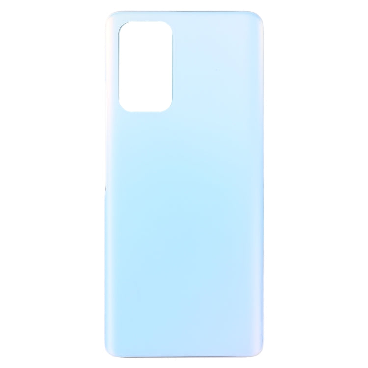 Glass Battery Back Cover for Xiaomi Redmi Note 10 Pro/Redmi Note 10 Pro Max/Redmi Note 10 Pro India(Blue) - Back Cover by buy2fix | Online Shopping UK | buy2fix