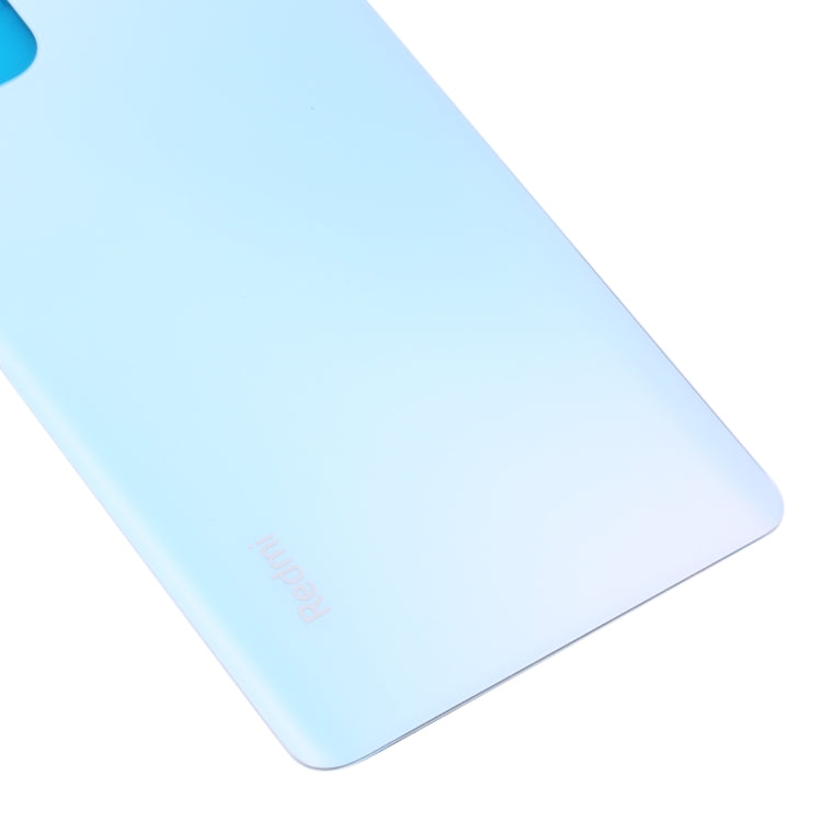 Glass Battery Back Cover for Xiaomi Redmi Note 10 Pro/Redmi Note 10 Pro Max/Redmi Note 10 Pro India(Blue) - Back Cover by buy2fix | Online Shopping UK | buy2fix