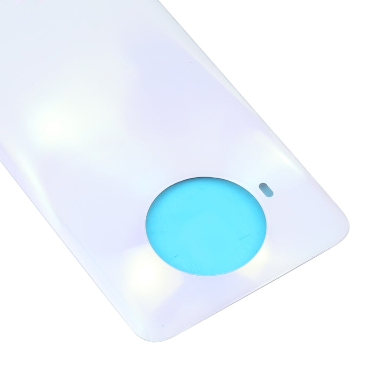 Glass Battery Back Cover for Xiaomi Redmi Note 9 Pro 5G/Mi 10T Lite 5G(White) - Back Cover by buy2fix | Online Shopping UK | buy2fix