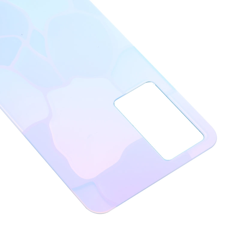 For vivo Y75 4G 2022/V23e Glass Battery Back Cover (Blue) - Back Cover by buy2fix | Online Shopping UK | buy2fix