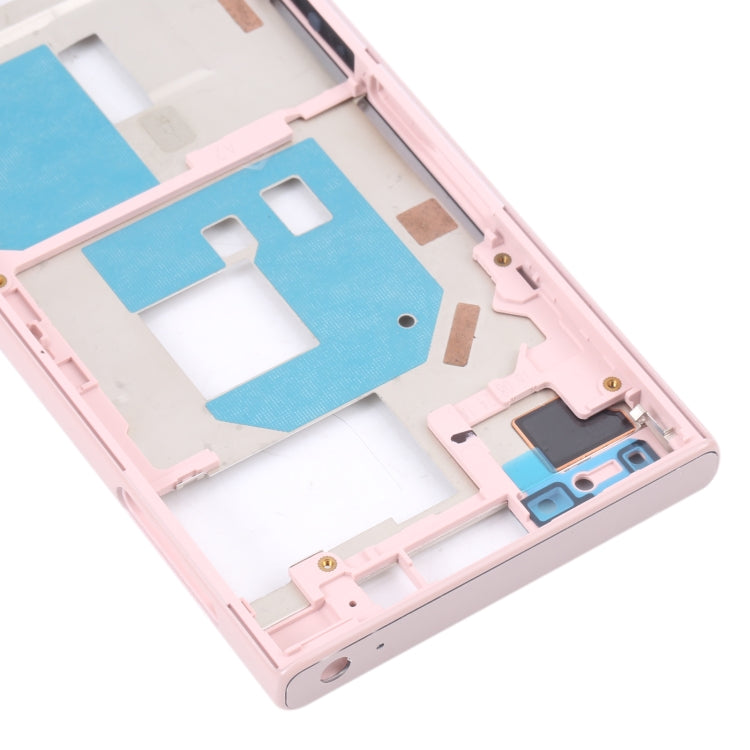 Middle Frame Bezel Plate for Sony Xperia X Compact (Pink) - Frame Bezel Plate by buy2fix | Online Shopping UK | buy2fix