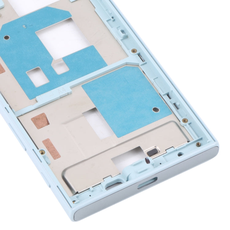 Middle Frame Bezel Plate for Sony Xperia X Compact (Blue) - Frame Bezel Plate by buy2fix | Online Shopping UK | buy2fix