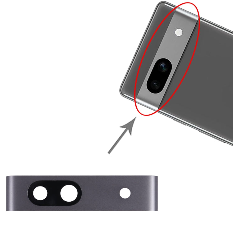 For Google Pixel 7A Original Camera Lens Cover(Black) - Camera Parts by buy2fix | Online Shopping UK | buy2fix