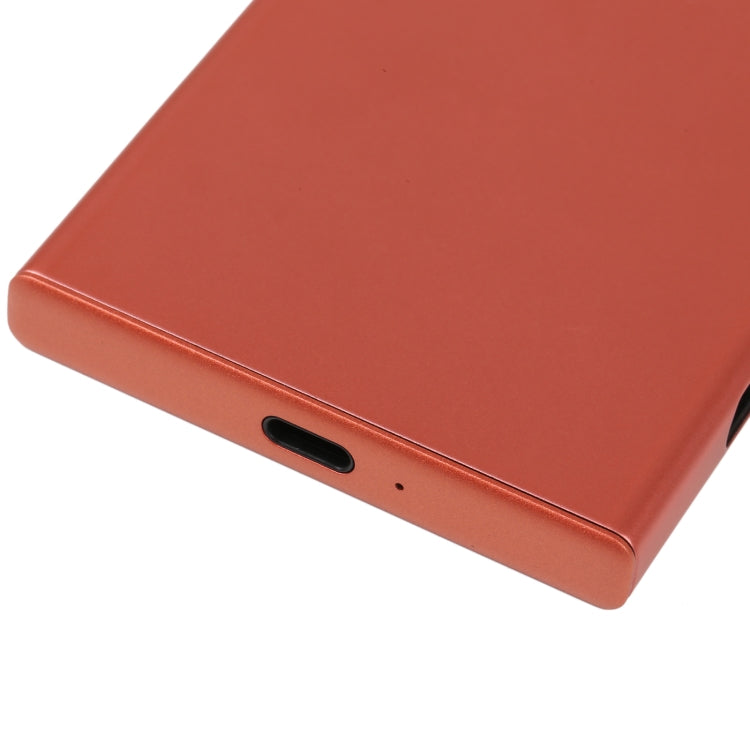 Original Battery Back Cover with Camera Lens Cover for Sony Xperia XZ1 Compact(Orange) - Back Cover by buy2fix | Online Shopping UK | buy2fix