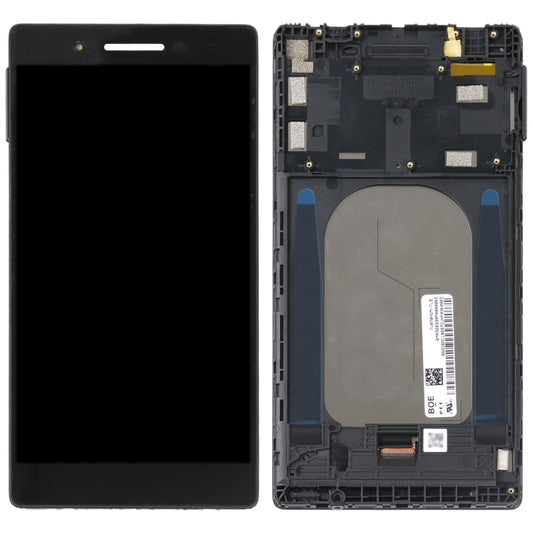 Original LCD Screen For Lenovo Tab 7 TB-7504N TB-7504X TB-7504F TB-7504 Digitizer Full Assembly with Frame(Black) by buy2fix