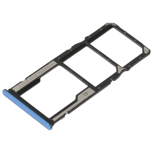 SIM Card Tray + SIM Card Tray + Micro SD Card Tray For Xiaomi Redmi Note 11S 5G (Blue) by buy2fix