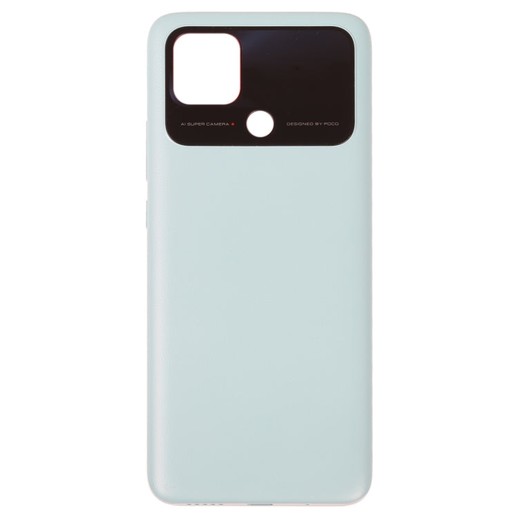 Original Battery Back Cover for Xiaomi Poco C40(Green) - Back Cover by buy2fix | Online Shopping UK | buy2fix