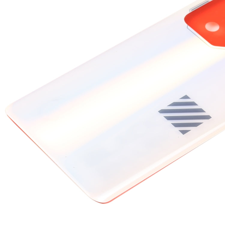 Original Battery Back Cover for Xiaomi Black Shark 5 Pro(White) - Back Cover by buy2fix | Online Shopping UK | buy2fix