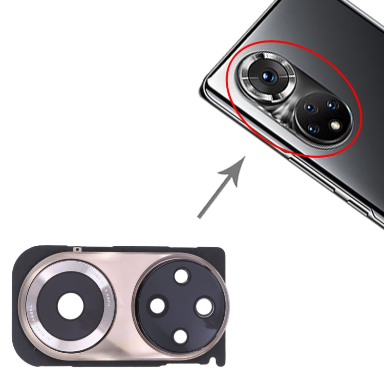For Honor 50 Pro Original Camera Lens Cover(Gold) - Camera Series by buy2fix | Online Shopping UK | buy2fix