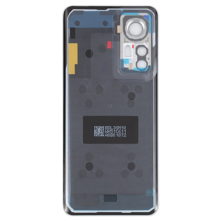 For Xiaomi 12S Original Battery Back Cover(White) - Back Cover by buy2fix | Online Shopping UK | buy2fix
