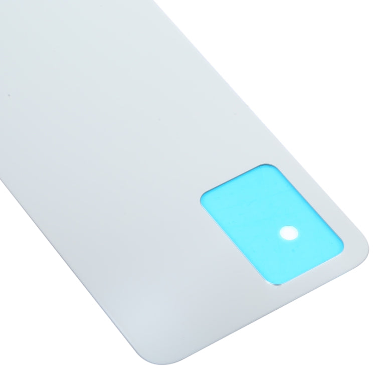For Xiaomi Poco F4 Original Battery Back Cover(Silver) - Back Cover by buy2fix | Online Shopping UK | buy2fix