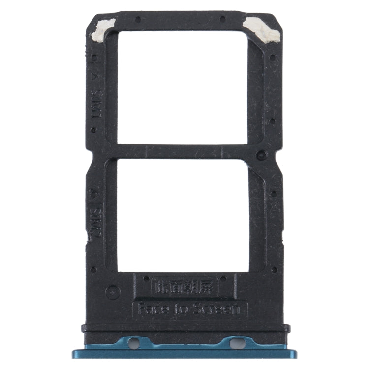 For OPPO Reno SIM Card Tray + SIM / Micro SD Card Tray (Green) - Card Tray by buy2fix | Online Shopping UK | buy2fix