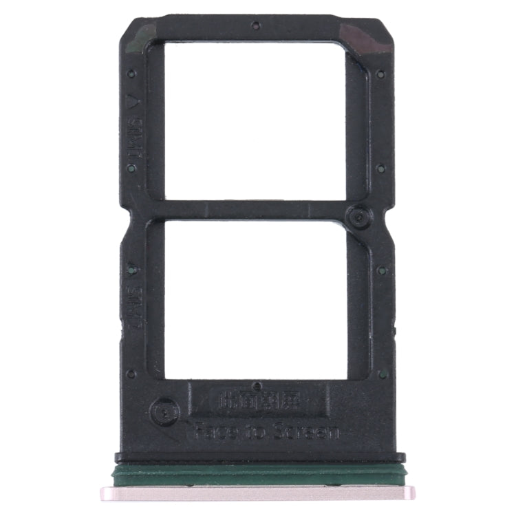 For OPPO Reno SIM Card Tray + SIM / Micro SD Card Tray (Gold) - Card Tray by buy2fix | Online Shopping UK | buy2fix