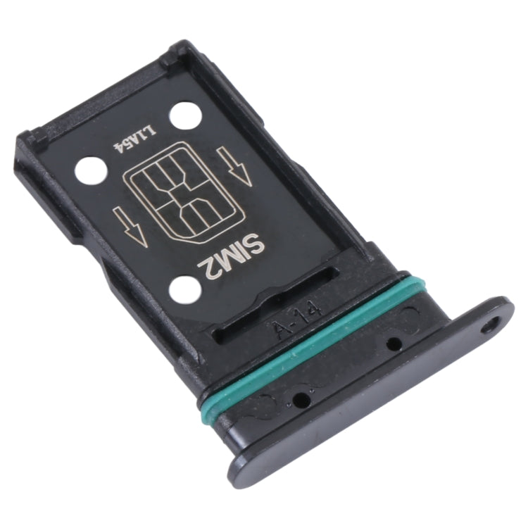 For OPPO Reno4 Pro 5G SIM Card Tray + SIM Card Tray (Black) - Card Tray by buy2fix | Online Shopping UK | buy2fix