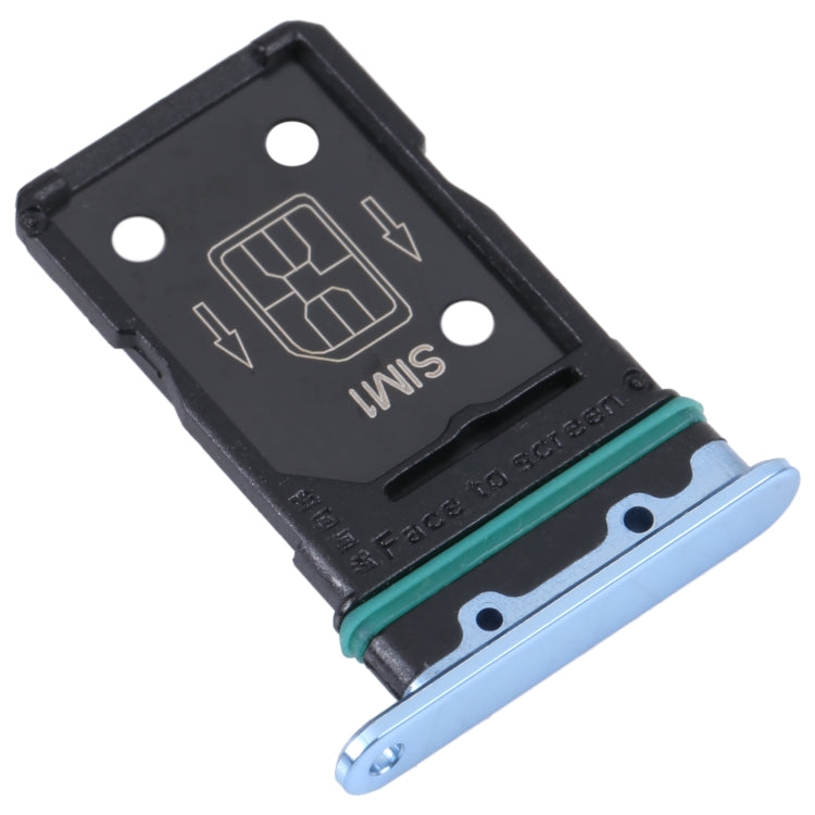 For OPPO Reno4 Pro 5G SIM Card Tray + SIM Card Tray (Blue) - Card Tray by buy2fix | Online Shopping UK | buy2fix