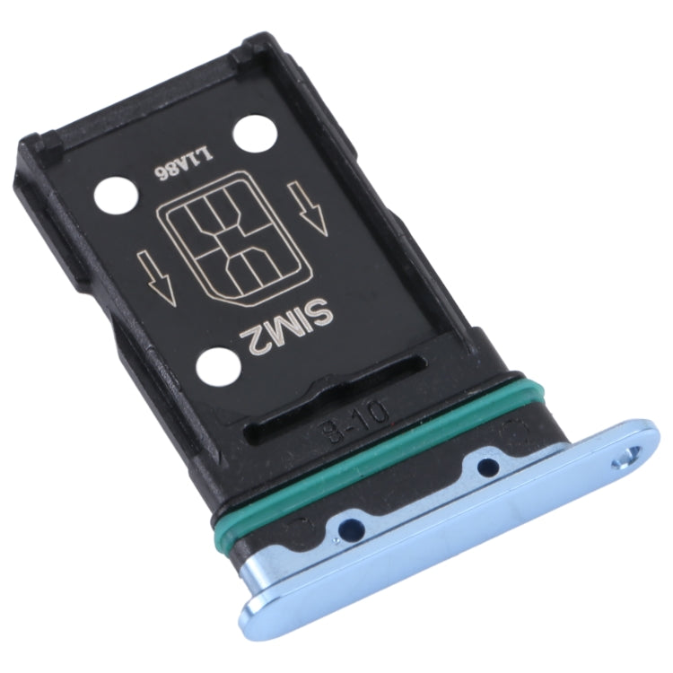 For OPPO Reno4 Pro 5G SIM Card Tray + SIM Card Tray (Blue) - Card Tray by buy2fix | Online Shopping UK | buy2fix