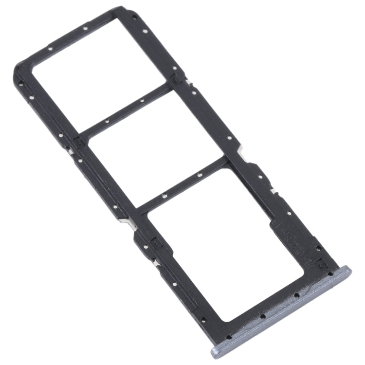 For OPPO A73 4G / F17 / A93 4G / A73 5G SIM Card Tray + SIM Card Tray + Micro SD Card Tray (Black) - Card Tray by buy2fix | Online Shopping UK | buy2fix