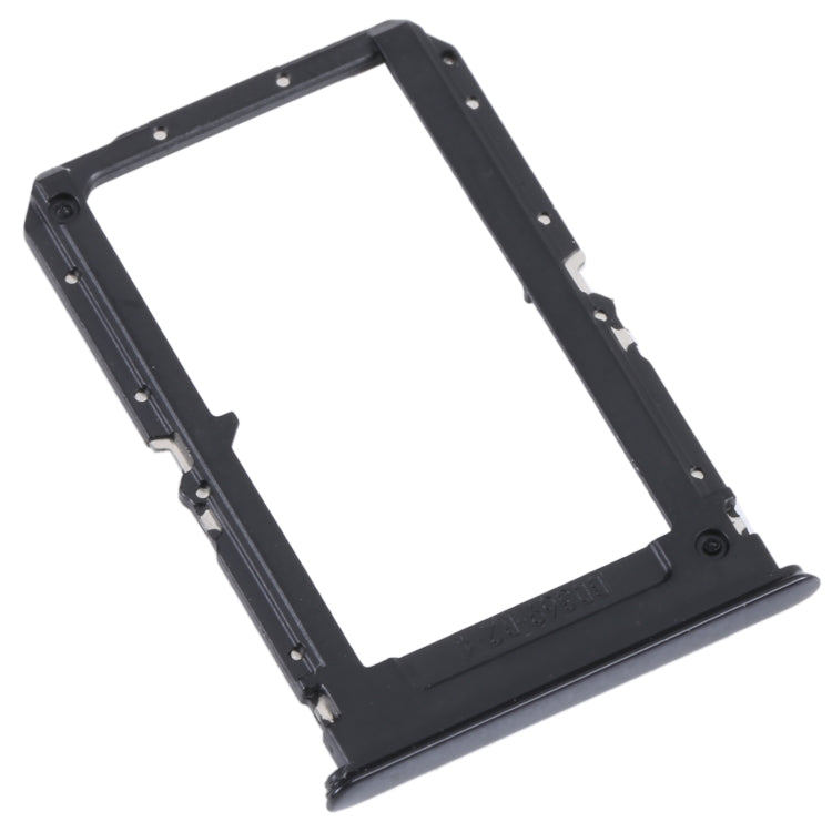For OPPO Reno5 4G SIM Card Tray + SIM Card Tray(Black) - Card Tray by buy2fix | Online Shopping UK | buy2fix