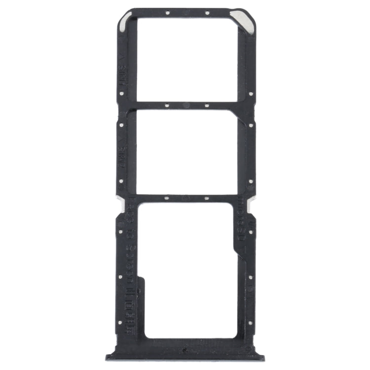 For OPPO A93s 5G SIM Card Tray + SIM Card Tray + Micro SD Card Tray (Black) - Card Tray by buy2fix | Online Shopping UK | buy2fix