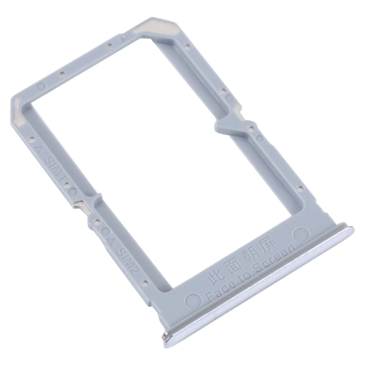For OPPO K9 SIM Card Tray + SIM Card Tray (Silver) - Card Tray by buy2fix | Online Shopping UK | buy2fix