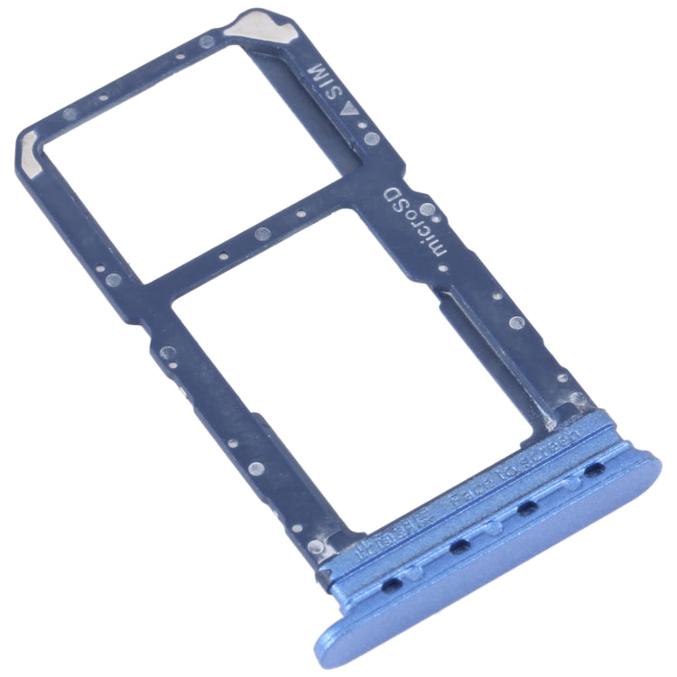 For OPPO A57 5G / A77 5G / K10 5G SIM Card Tray + SIM / Micro SD Card Tray (Purple) - Card Tray by buy2fix | Online Shopping UK | buy2fix