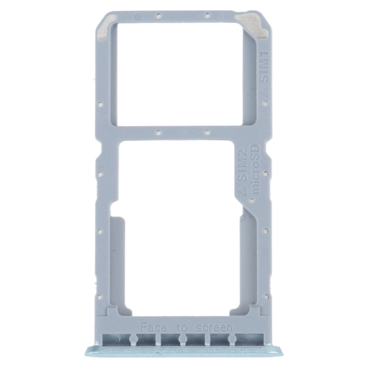 For OPPO A96 China SIM Card Tray + SIM / Micro SD Card Tray (Green) - Card Tray by buy2fix | Online Shopping UK | buy2fix