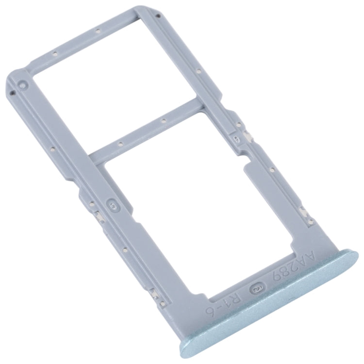 For OPPO A96 China SIM Card Tray + SIM / Micro SD Card Tray (Green) - Card Tray by buy2fix | Online Shopping UK | buy2fix