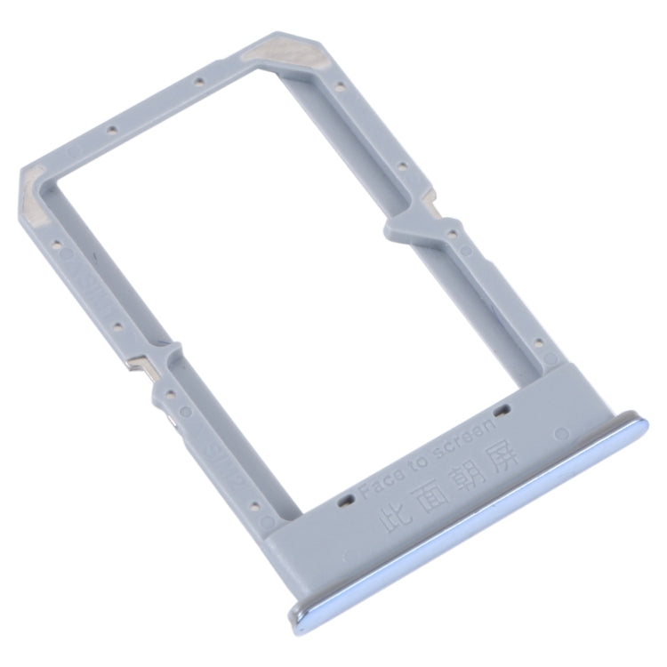 For OPPO K10 4G SIM Card Tray + SIM Card Tray (Silver) - Card Tray by buy2fix | Online Shopping UK | buy2fix