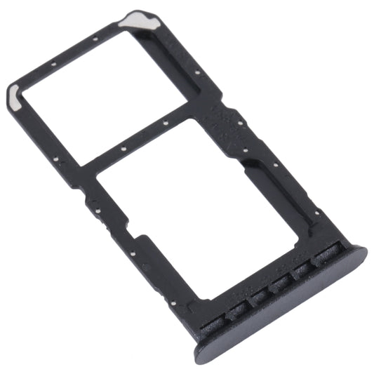 For OPPO A96 4G SIM Card Tray + SIM / Micro SD Card Tray (Black) - Card Tray by buy2fix | Online Shopping UK | buy2fix
