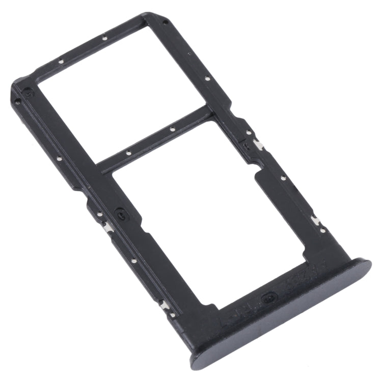 For OPPO A96 4G SIM Card Tray + SIM / Micro SD Card Tray (Black) - Card Tray by buy2fix | Online Shopping UK | buy2fix