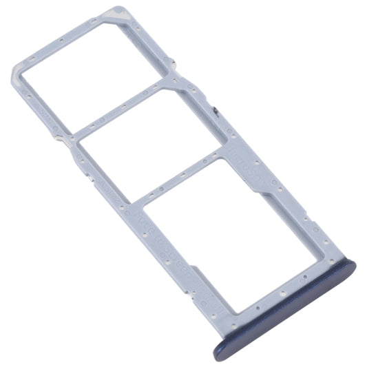 For OPPO A17 SIM Card Tray + SIM Card Tray + Micro SD Card Tray (Black) - Card Tray by buy2fix | Online Shopping UK | buy2fix