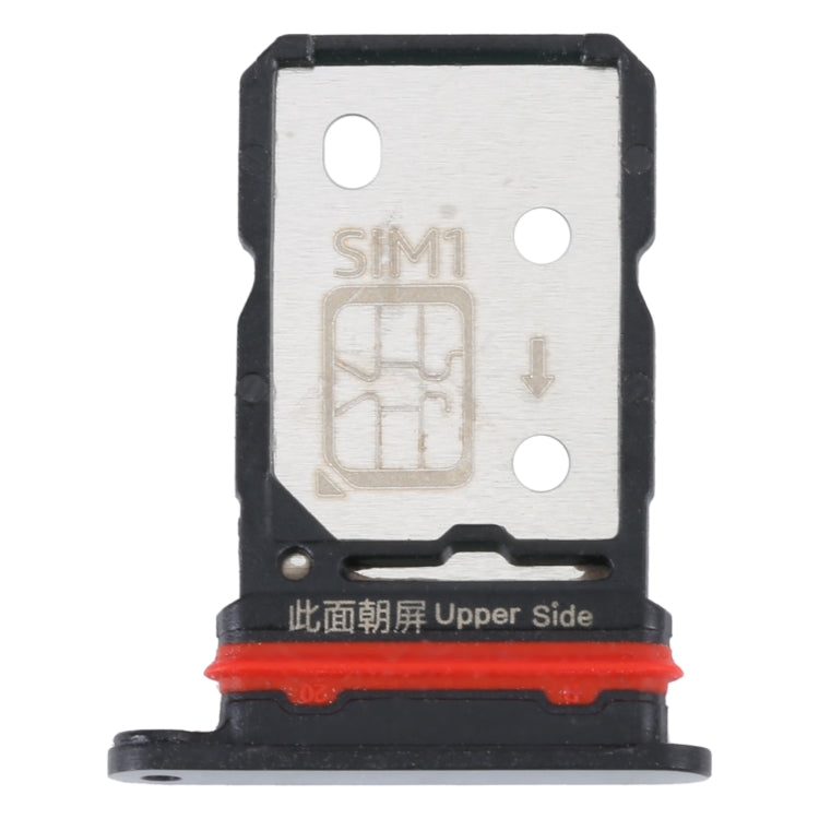 For vivo iQOO Neo6 SIM Card Tray + SIM Card Tray (Black) - Card Tray by buy2fix | Online Shopping UK | buy2fix