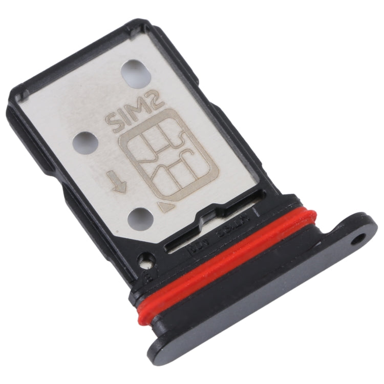 For vivo iQOO Neo6 SIM Card Tray + SIM Card Tray (Black) - Card Tray by buy2fix | Online Shopping UK | buy2fix